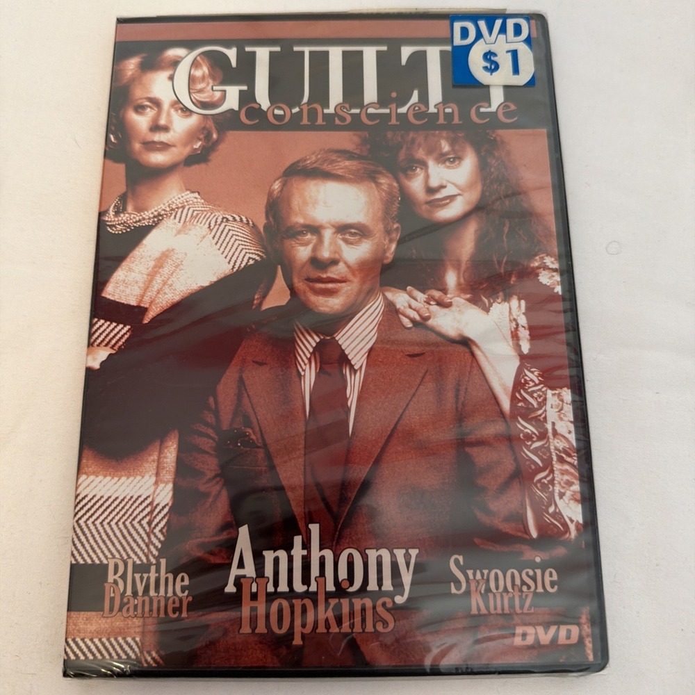 Guilty Conscience DVD 1985 Anthony Hopkins 2004‎ Digiview Rare Slim Case MV5-A
